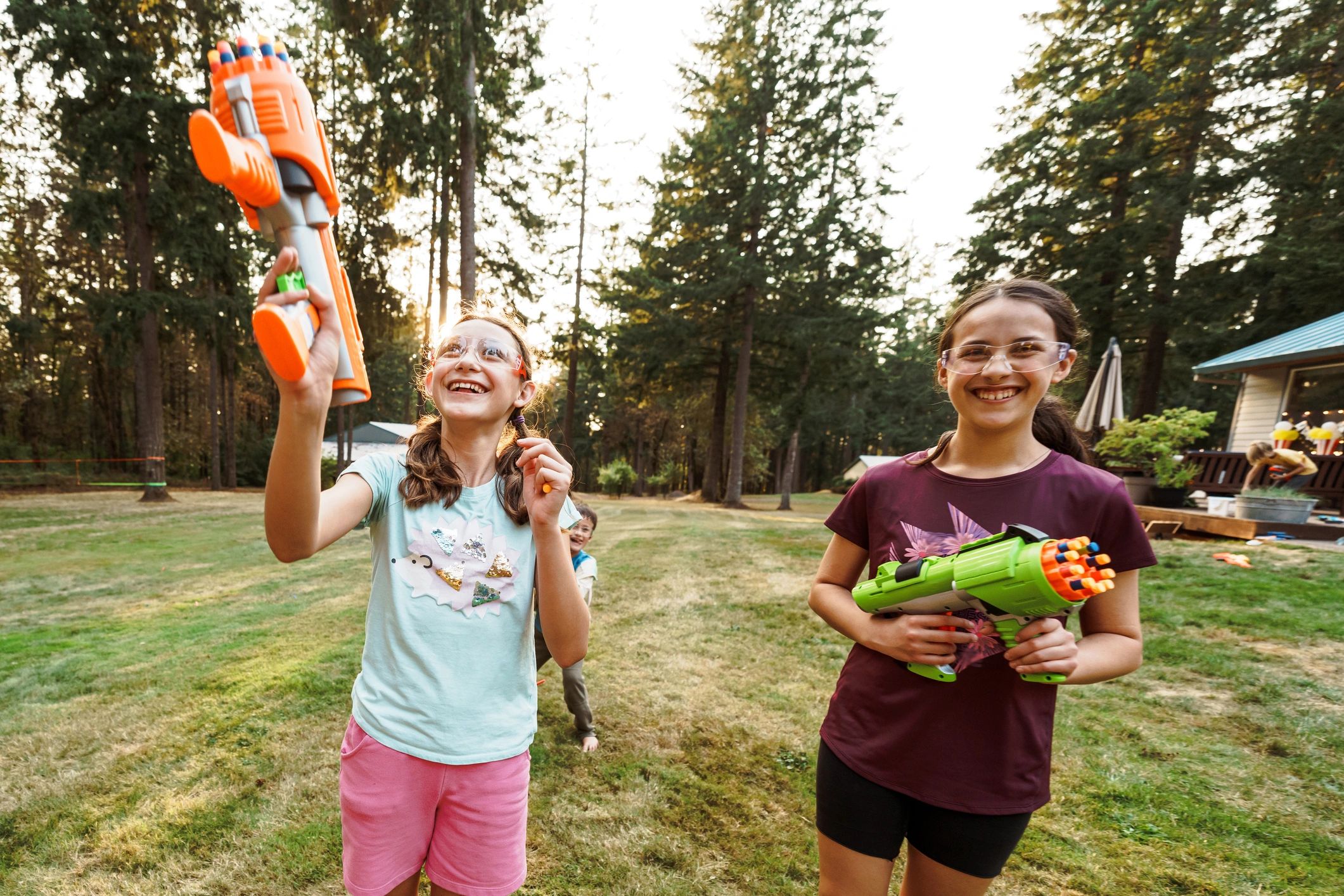 nerf gun party kids