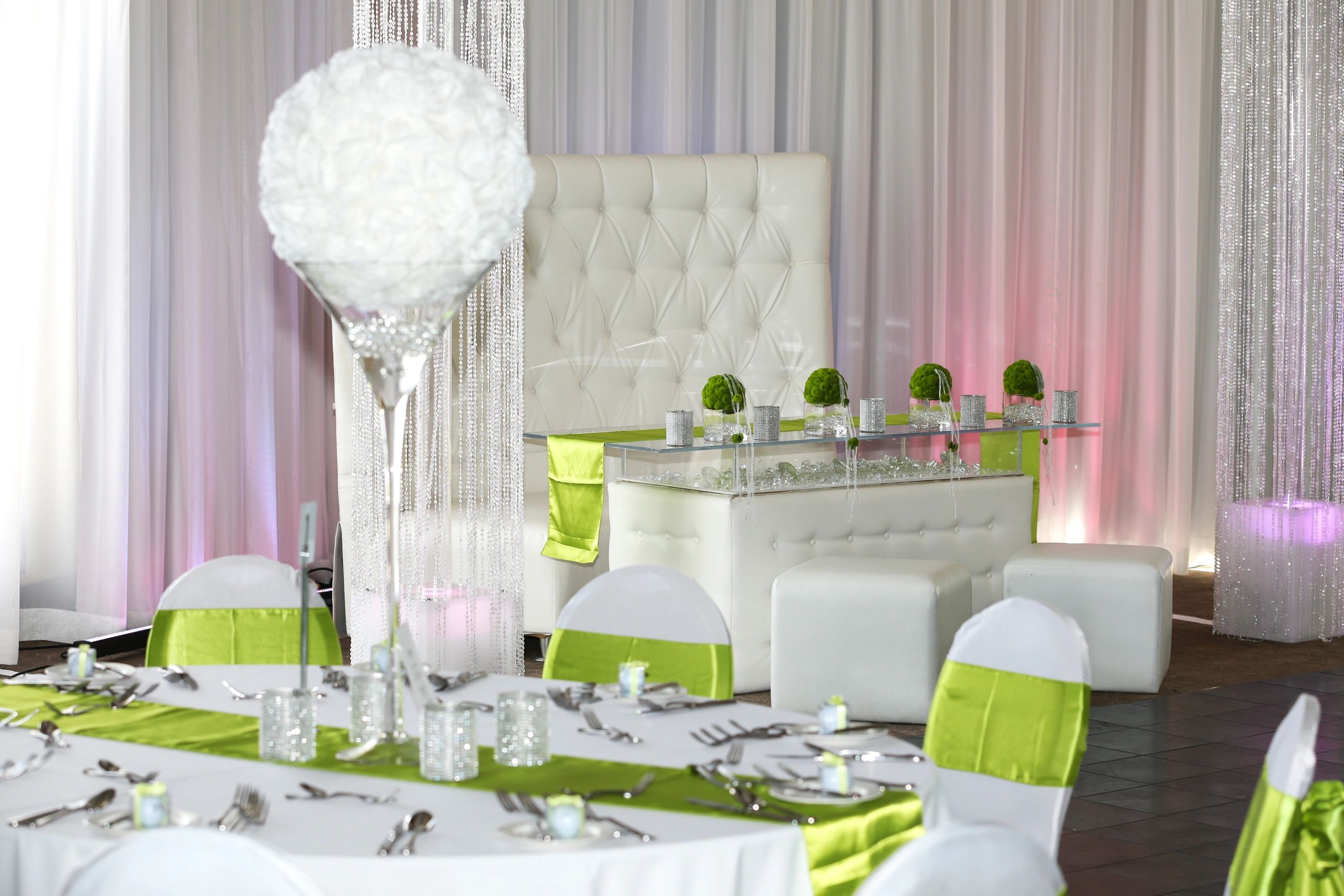 party rental event decor